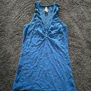 Blue Lace Women's Top